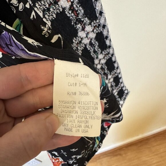 Vtg Womes Jacket Blazer Art to Wear Plaid Medium Platinum Petites Dorothy Schoel - Picture 7 of 13